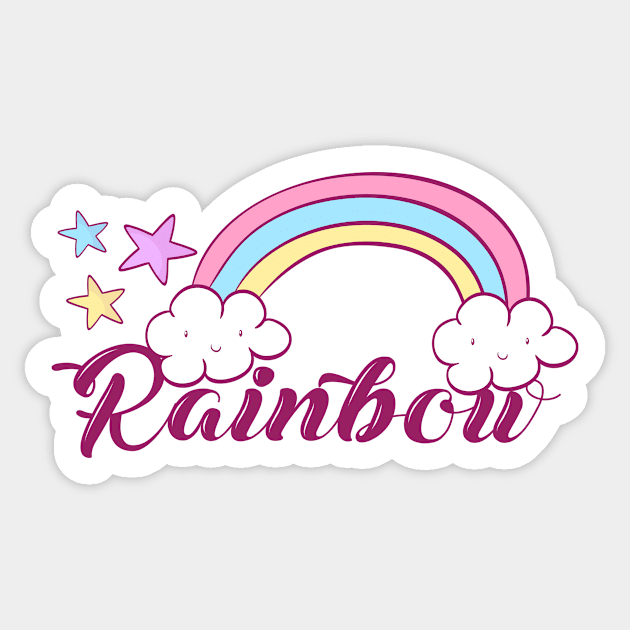 Rainbow Sticker by Namarqueza